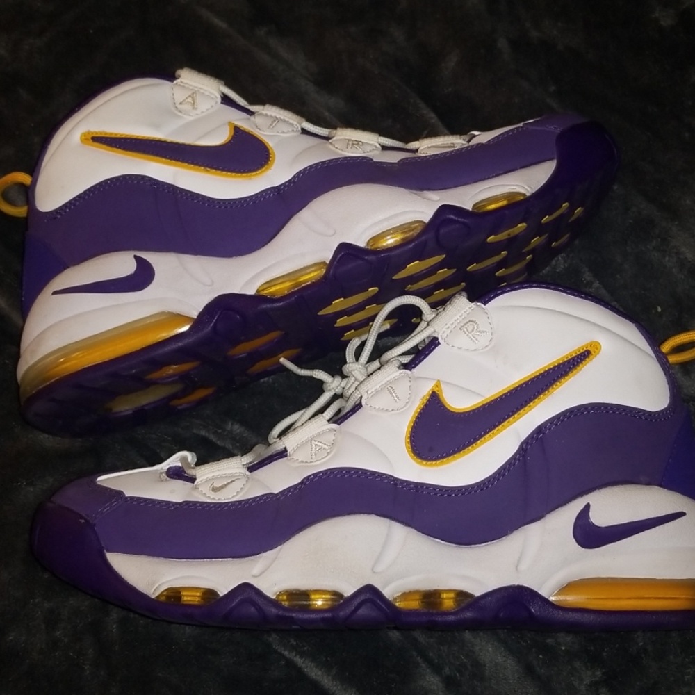 Nike uptempo "Lakers"
